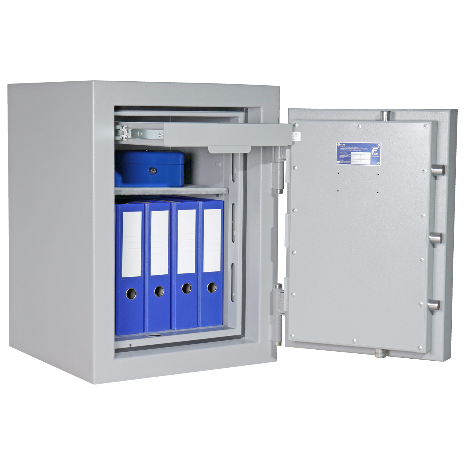 rottner-wertschutzschrank-en2-pearl-70-el-grau-t06423_inhalt2.jpeg Rottner Wertschutzschrank EN2 Pearl 70  Elektronikschloss grau