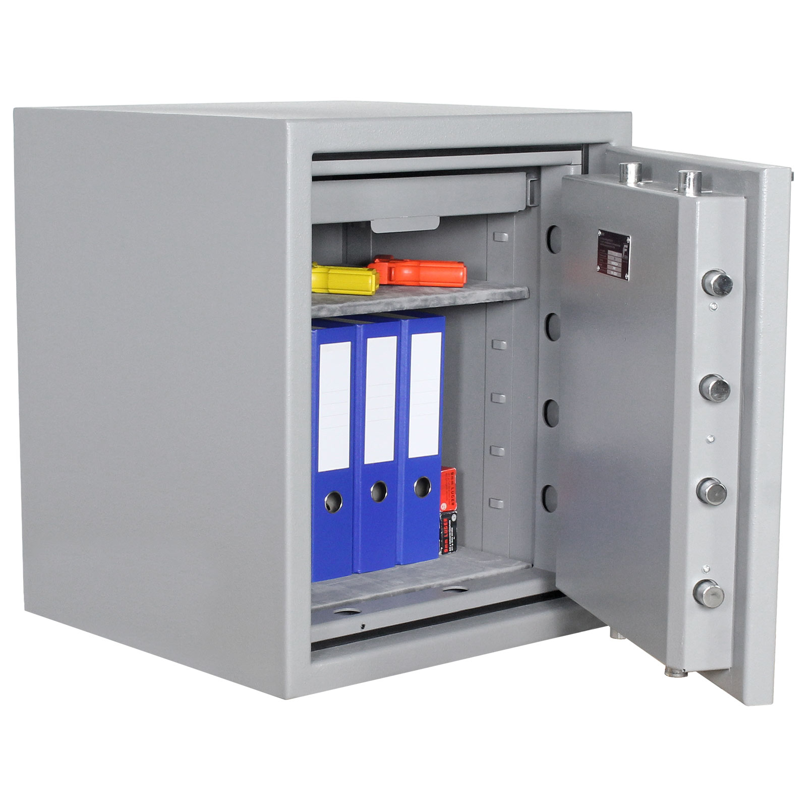 rottner-wertschutzschrank-en3-pearl-60-el-grau-t06427_inhalt2.jpeg Rottner Wertschutzschrank EN3 Pearl 60  Elektronikschloss grau