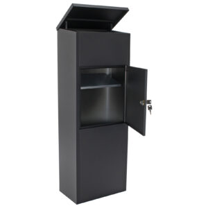 Rottner Stand Paketbriefkasten Parcel Keeper 1000 schwarz