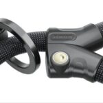 1806/110 Black Infinity Loop - Fahrradschloss / Kettenschloss Infinity Loop 1806 mit Double-Loop-Funktion