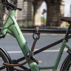 1806/110 Black Infinity Loop - Fahrradschloss / Kettenschloss Infinity Loop 1806 mit Double-Loop-Funktion