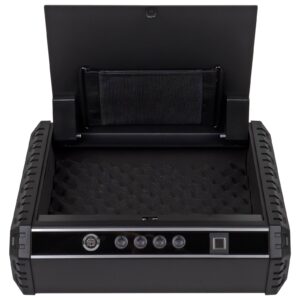 Rottner Pistolenkassette Schutzbox Gunmaster XL Fingerprintschloss schwarz