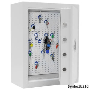 Rottner Schlüsseltresor EN1 STS 150 Premium Doppelbartschloss lichtgrau